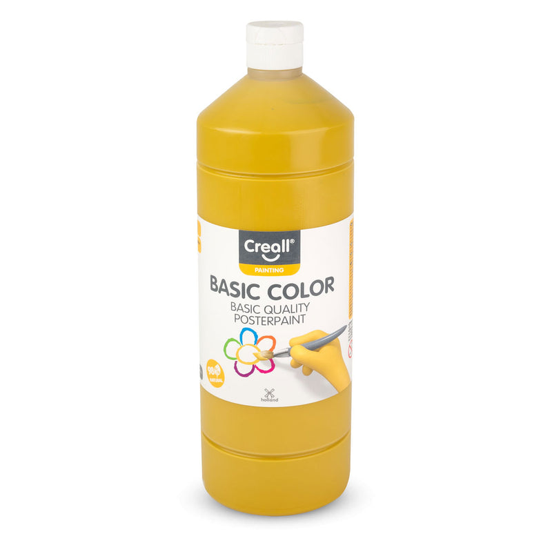 Creall schoolverf oker, 1 liter