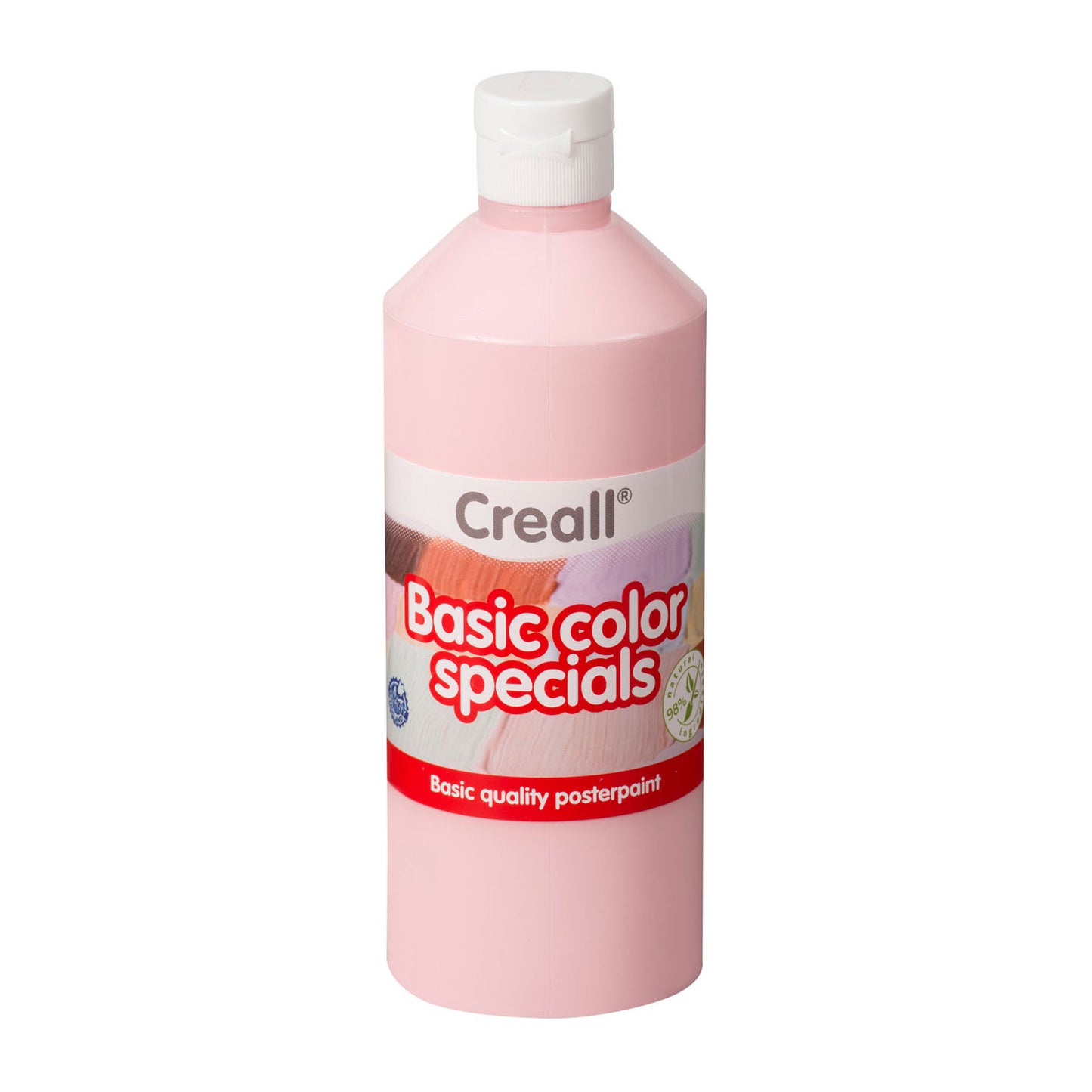 Creall Paint School Paint Pastel Rood, 500 ml