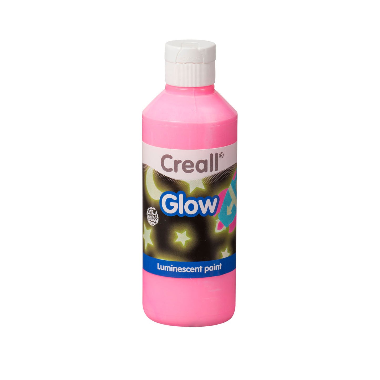 Grow Glow in the Dark Paint Pink, 250 ml