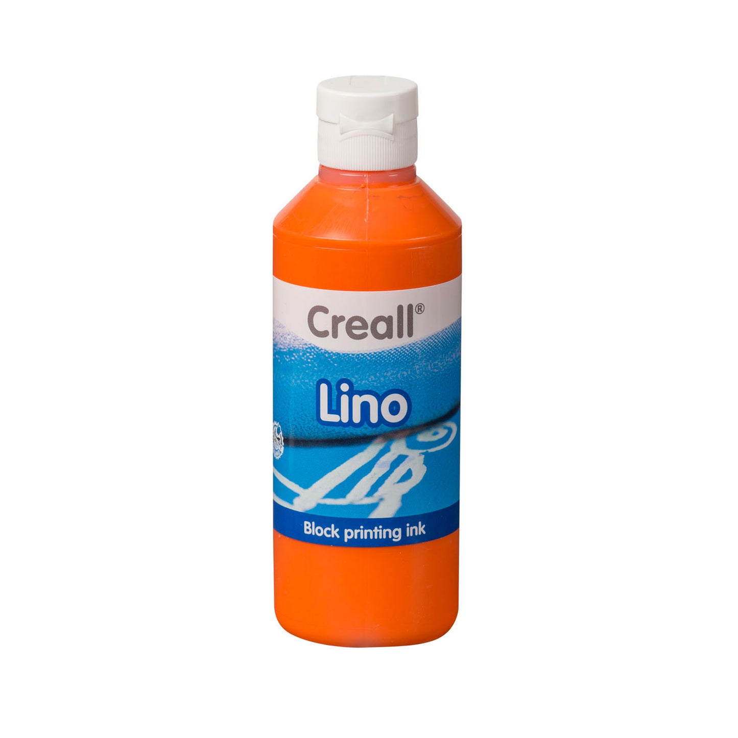 Creall Lino Blockprint Paint Orange, 250 ml