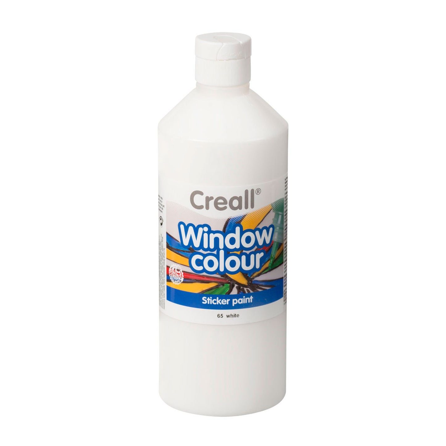 Pintura de ventana creal blanca, 500ml