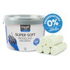 Creall Supesoft Clay White, 1750gr.