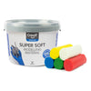 CREALL CYPERSOFT CLAY 5 COLORES, 1750GR.