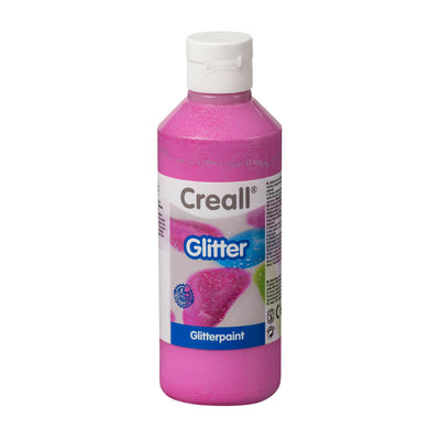 Creall glitter rosa rosa, 250 ml