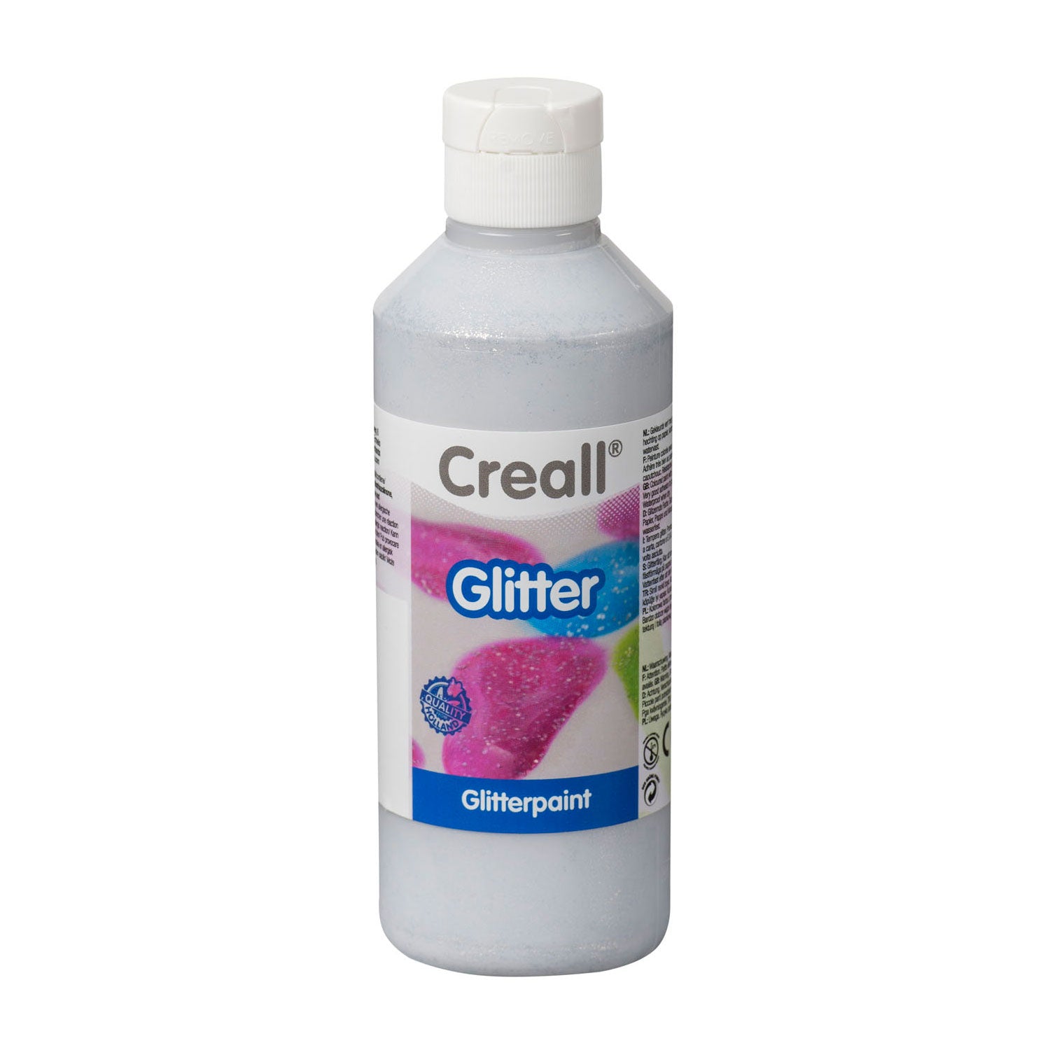 Cine Glitter Paint Silver, 250 ml