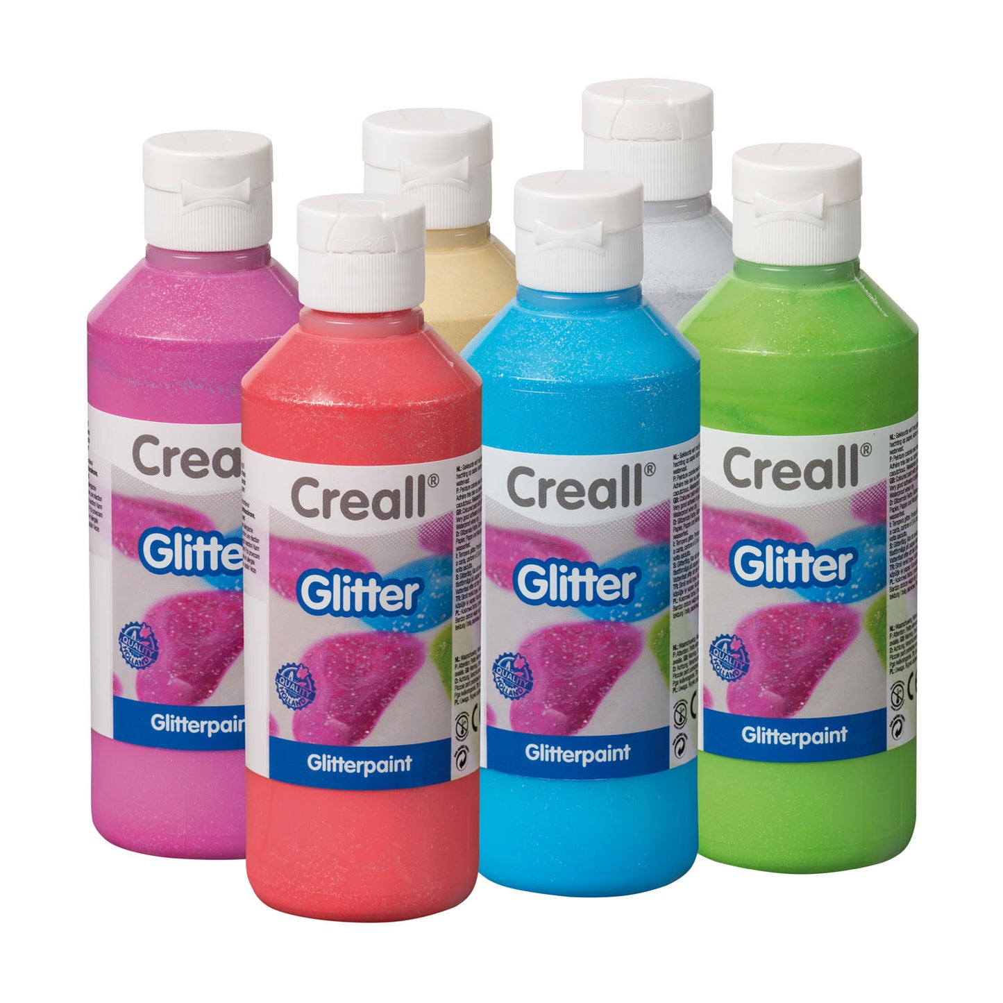 Vernice glitter di create, 6x250ml