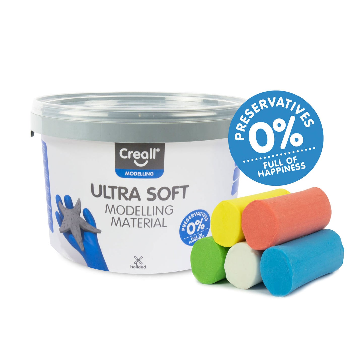 Color de arcilla CREALL Ultra Soft, 1100 gr.