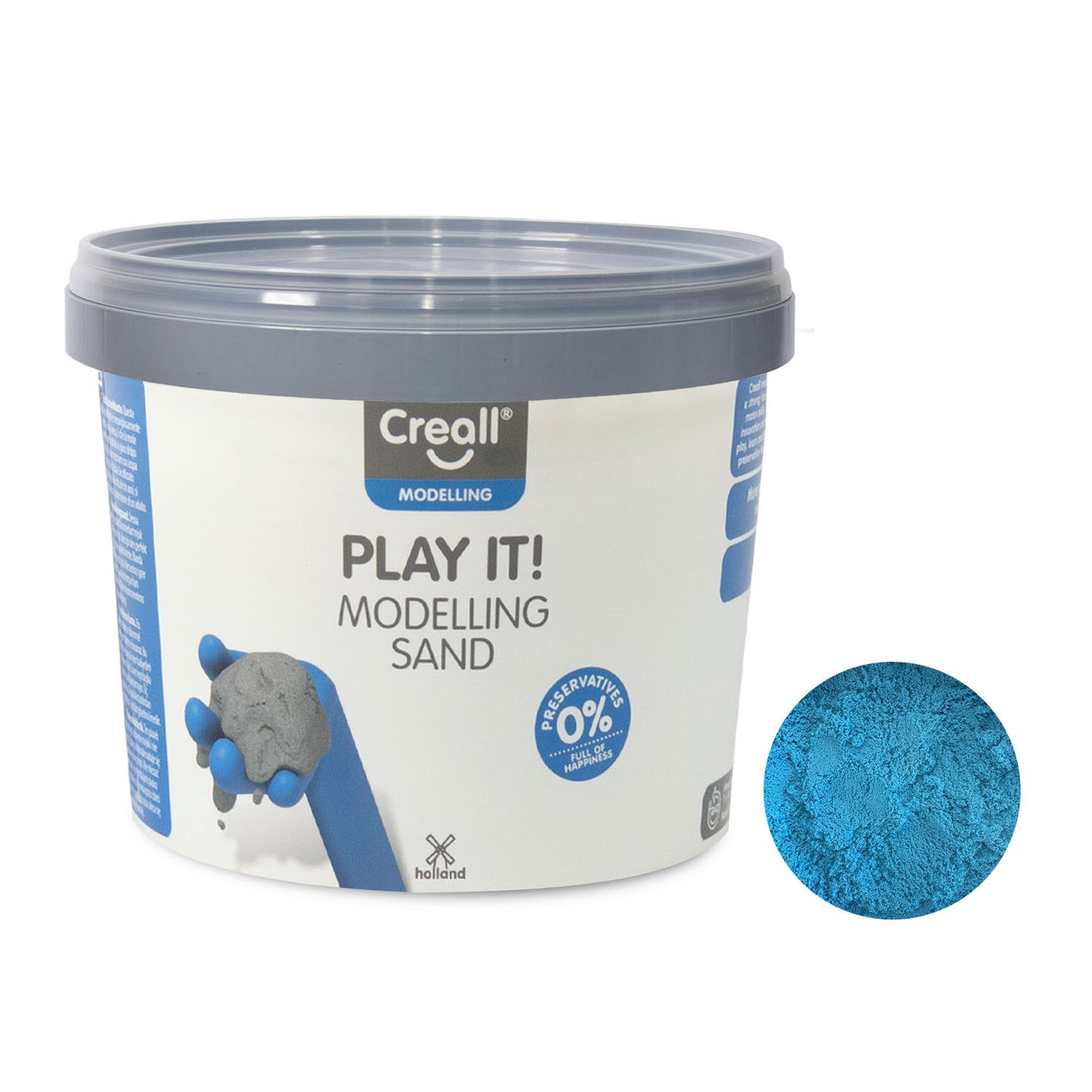 Creall Juega Speelzand Blue, 750gr.