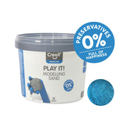 Creall play it speelzand blauw, 750gr. - afbeelding 2