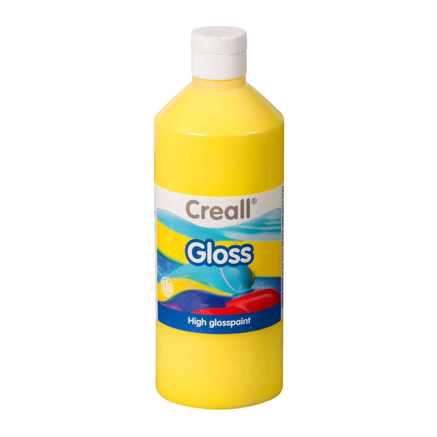Creall Gloss Glase Pail Yellow, 500 ml