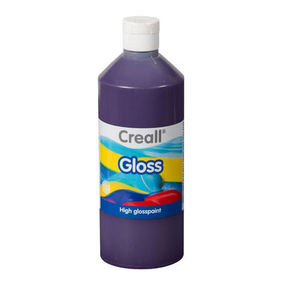 Creall Gloss Gloss Paint Purple, 500 ml