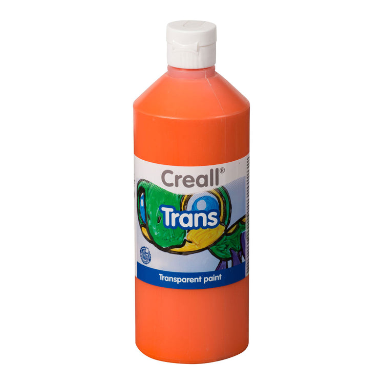 Pintura transparente de color naranja, 500 ml