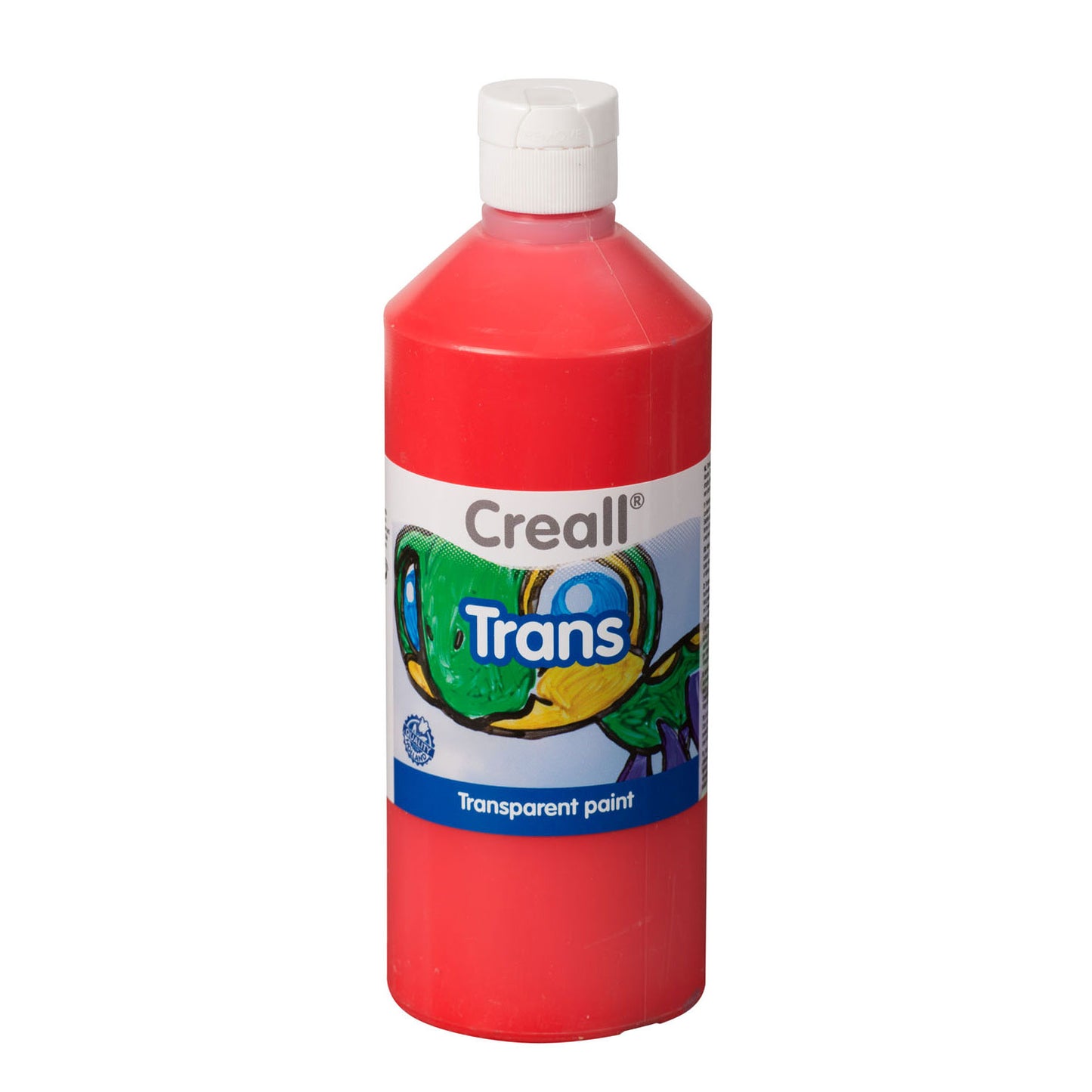 Pintura transparente de creación roja, 500 ml