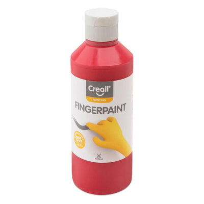 Creall pintura para dedos sin conservantes roja - 250ml