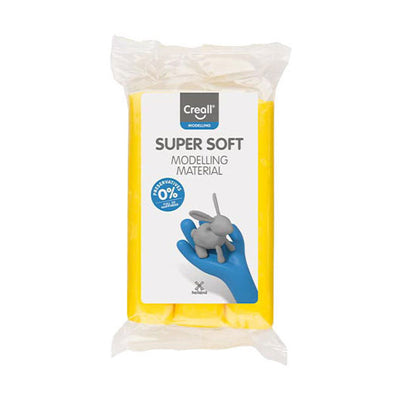 Creall arcilla supersuave sin conservantes amarilla - 500gr.