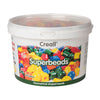 Creall super perline 7 forme 5 colori - 245 pz.