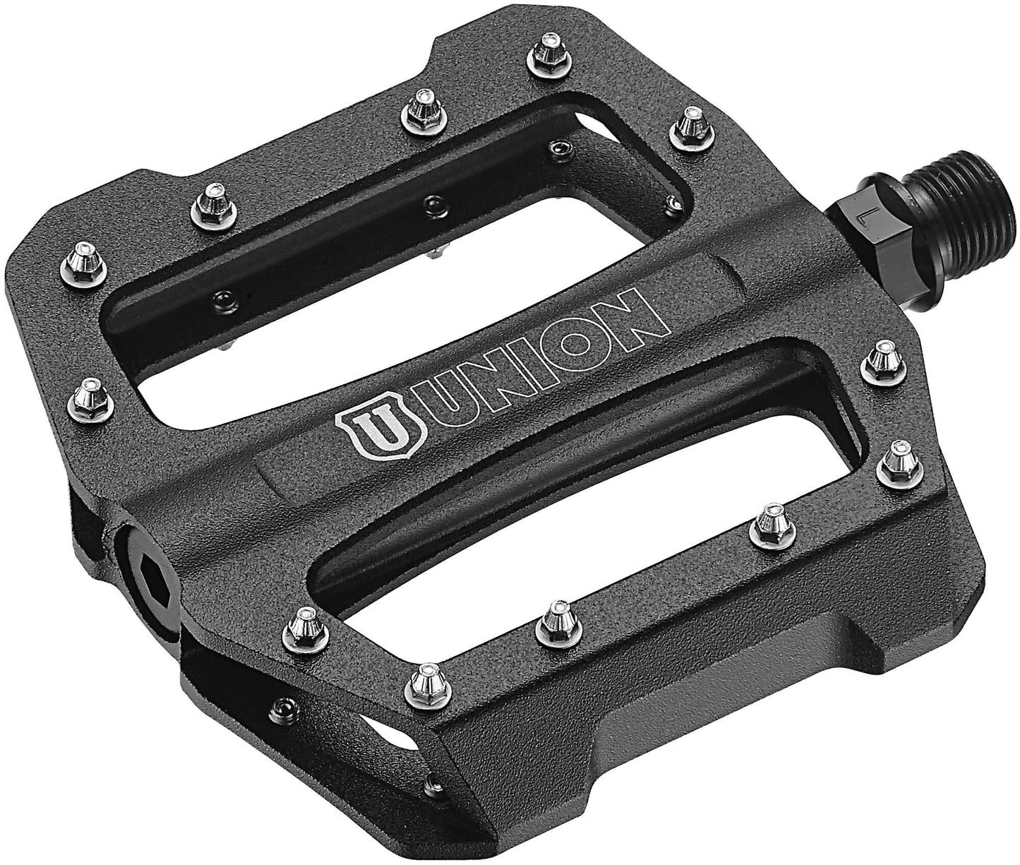 Pedal Union SP1300 alu cartucho+rodamiento de empuje. Negro