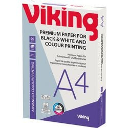 Papel de copia Viking impresión avanzada en color blanco