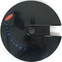 Kettingscherm Axa Chain Disc 42-50T - zwart (winkelverpakking)