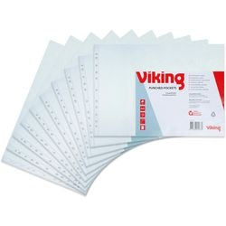 Portafolios de A3 transversal 110 micras relieve transparente copysafe 11 agujeros