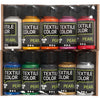 Paint tessile vari colori, 10x50ml.