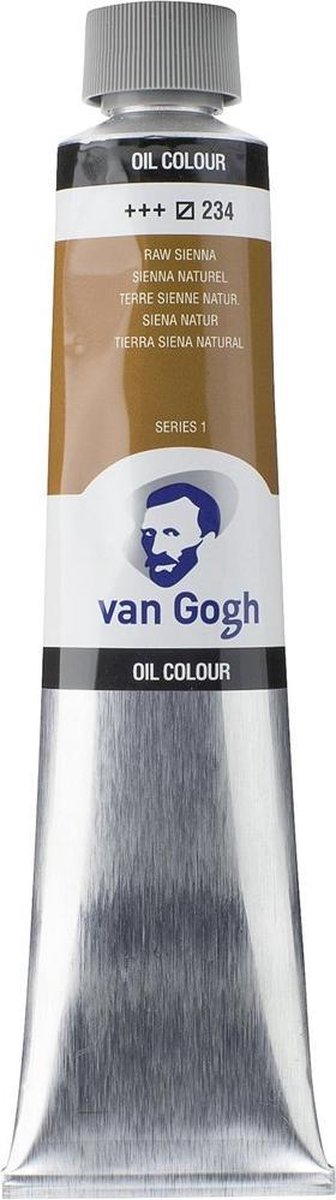 Pintura al óleo van gogh tubo 200 ml siena natural 234