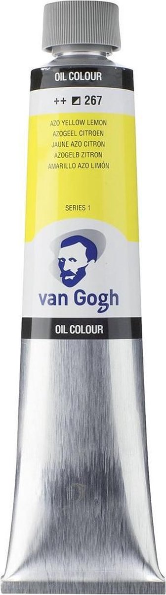 Van gogh olieverf tube 200 ml azogeel citroen (primair) 267