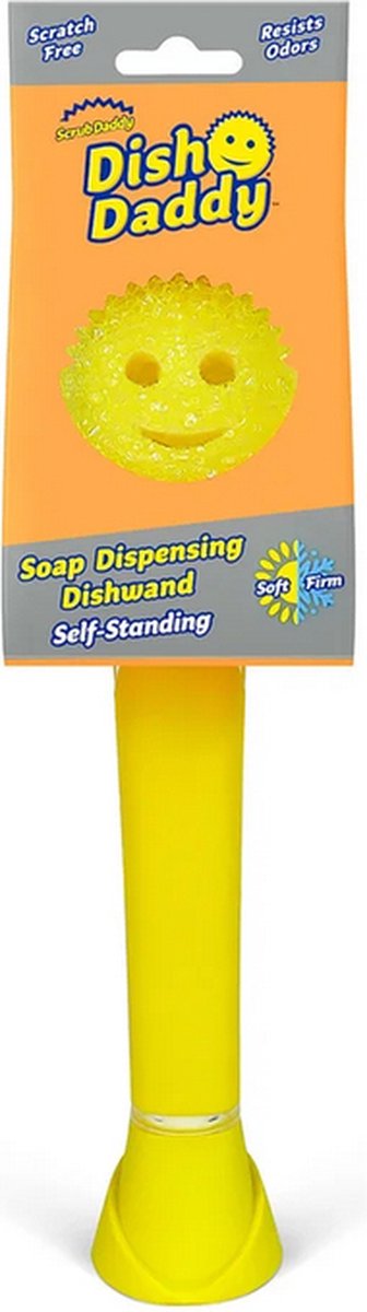Cepillo para lavar platos Scrub Daddy Dish Daddy – amarillo – 1 pieza