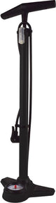 DRESCO Manometer bicycle pump 70 cm Black