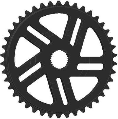 Gear Gen. 4 NW 38T CL50 DM 3 mm Negro