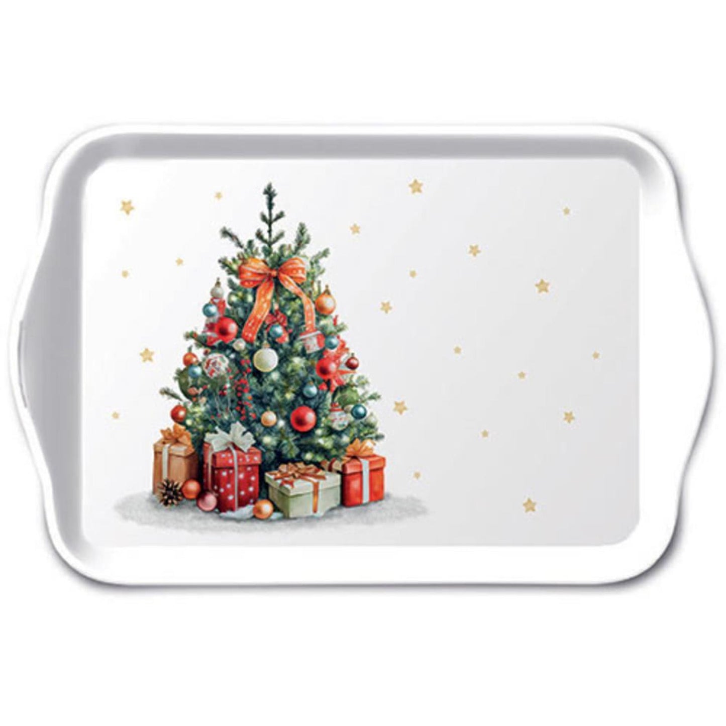 Bandeja ambiental 13x21cm árbol de Navidad
