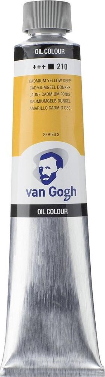 Van gogh olieverf tube 200 ml cadmiumgeel donker 210