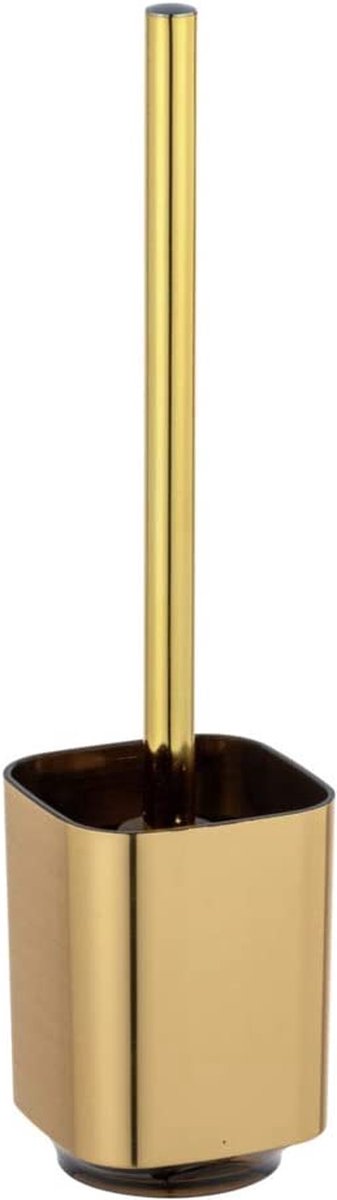 Wenko escobillero auron gold plastic - escobillero con soporte - escobillero con soporte independiente