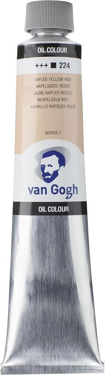 Tubo di pittura ad olio Van Gogh da 200 ml giallo napoli rosso 224
