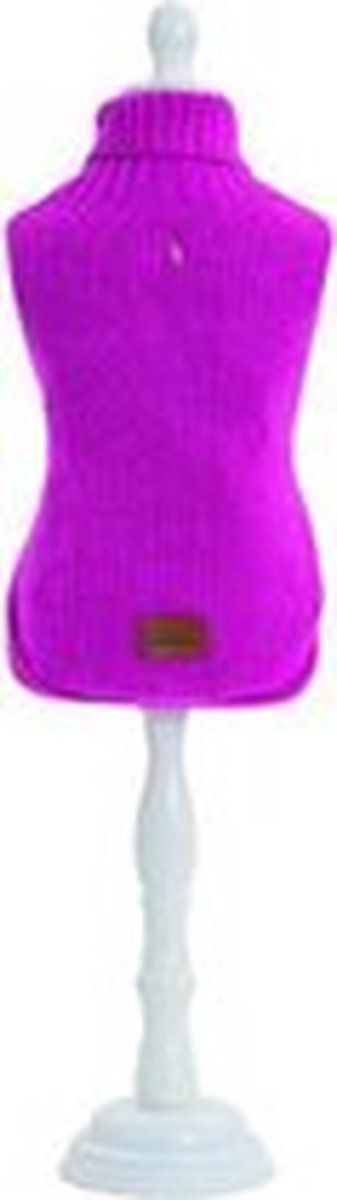 Croci - maglione per cani con collo alto - Valencia rosa - 65 cm