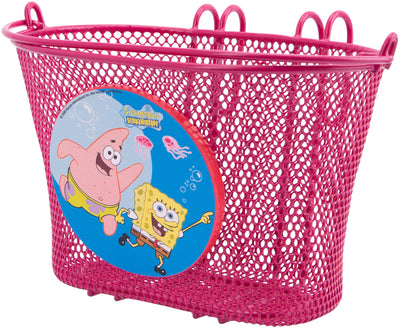 Bike Fashion Kids Basket Sponge Bob Metal