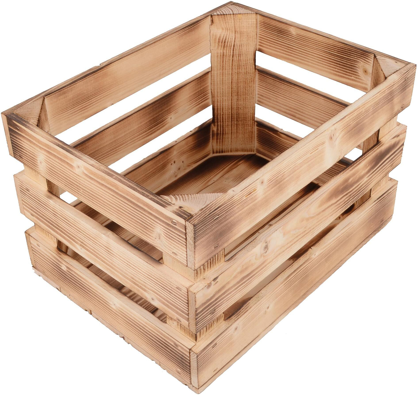 Cajón de madera Atranvelo, frente leñoso at.velo caja de madera naturaleza leñosa