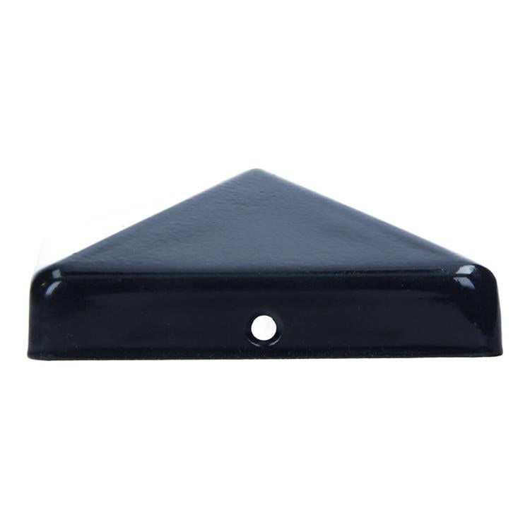 Mack 1069086 - ornamento per palo piramidale nero 91 mm | 10 pezzi