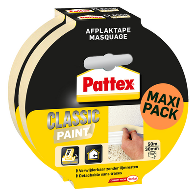 Pattex 1069917 - vernice classica 30mm x50mmmaxi confezione | 6 pezzi