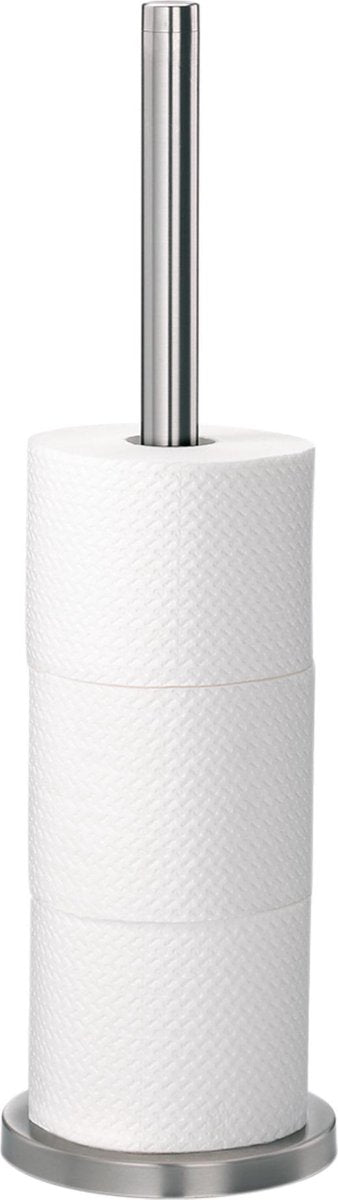 Tiger - spare roll holder - freestanding - polished stainless steel