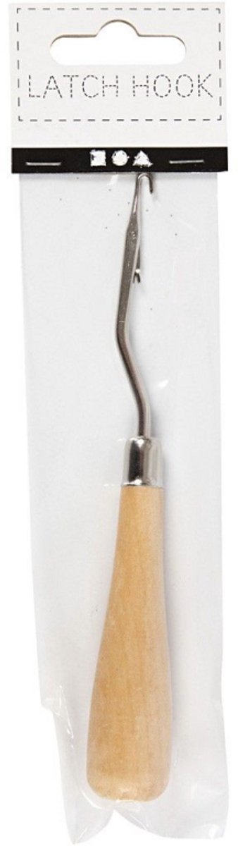 Creativ company smyrna crochet hook, l: 15.5 cm, 1 piece