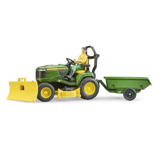 Bruder bworld john deere ride -on mower