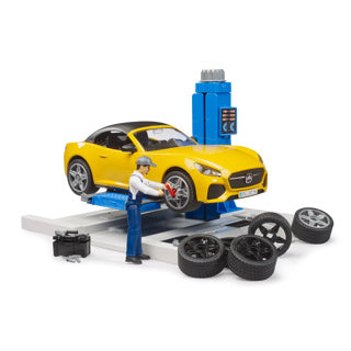 Bruder Bworld Auto Service Center y Roadster