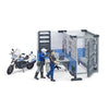 Bruder politiebureau met motor b world