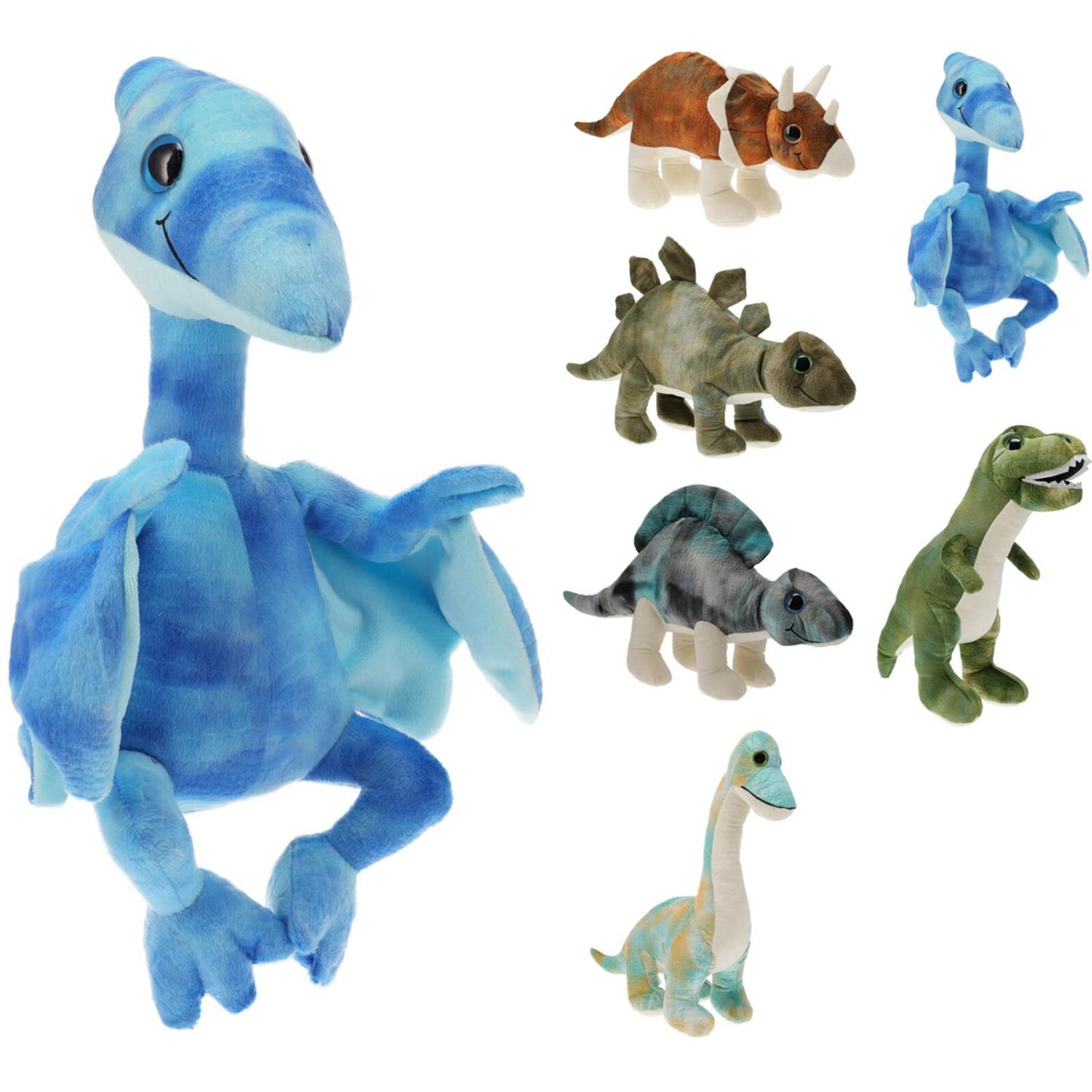Teneri giocattoli Dino peluche