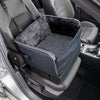 Asiento de automóvil trixie para perros pequeños negros