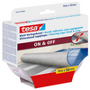 Tesa 1070381 - nastro on off Velcro per tappeti 10m x 50mm | 3 pezzi