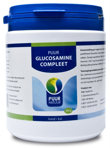 Pure Nature Glucosamine Extra (completa) para perros y gatos