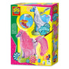 Ses gips gieten - paard met manen