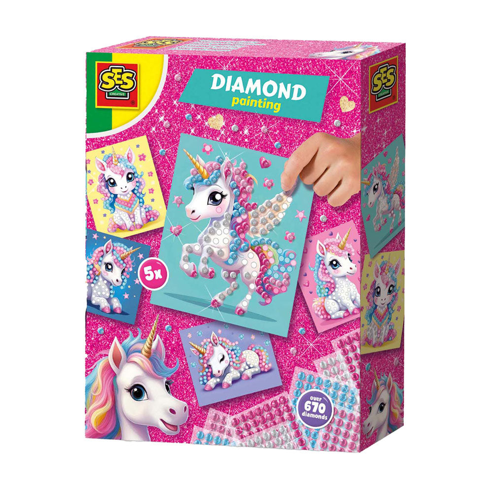 SES Diamond Painting - Unicorno